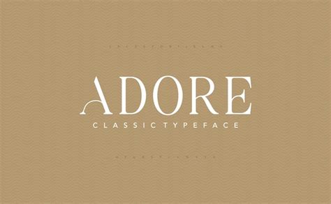 Premium Vector Lettering Minimalist Fashion Elegant Alphabet Letters