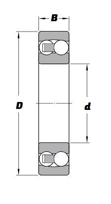 1201 C3 Self Aligning Ball Bearing With A 12mm Bore Budget Range