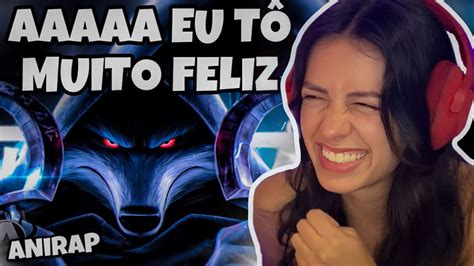 REACT Lobo Morte ENTRE A VIDA E A MORTE AniRap Gostosa Reagindo