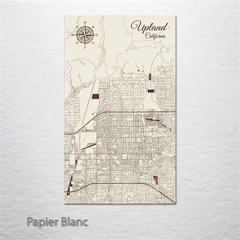 Upland, California Street Map | Street map, Upland, Map