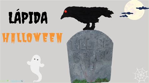 L Pida O Tumba Con Cuervo Adorno Para Halloween Y D A De Muertos Youtube