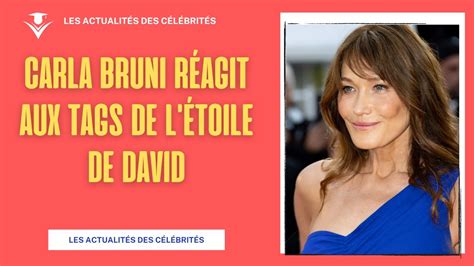 Carla Bruni R Agit Aux Tags De L Toile De David Paris Son Message