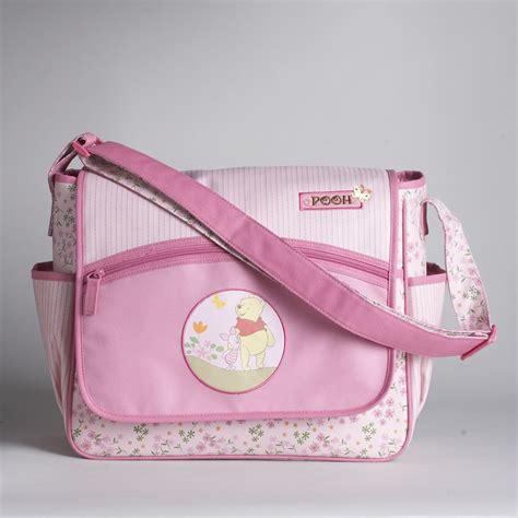 Winnie The Pooh Girls Large Diaper Bag