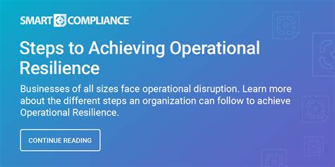 Top Steps To Achieve Operational Resilience