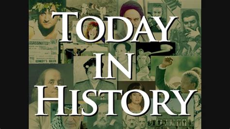 Today in History, May 17 - Flipboard