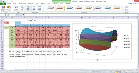 Can You Make A 3d Plot In Excel Learn To Create Xyz Plots 3d Models