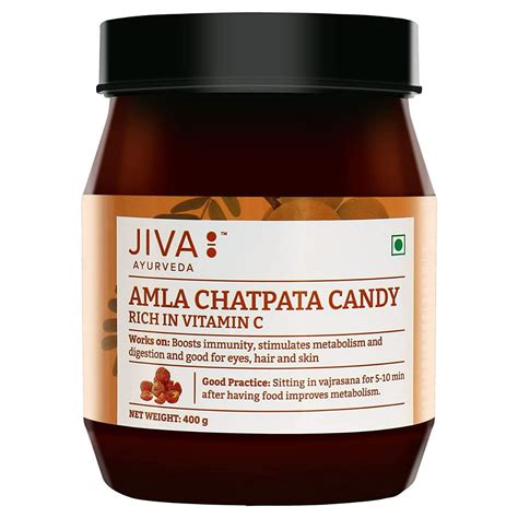 Jiva Amla Chatpata Candy 400 Gm Price Uses Side Effects Composition