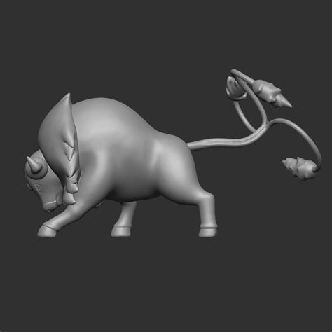 3d File Pokemon 128 Tauros De Paldea 🐉・3d Printing Design To Download・cults