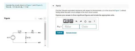 Answered Consider The Circuits Shown In Figure Bartleby