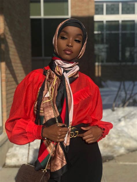 Dark skin women hijab | Beautiful Black Women | Black people, Black ...