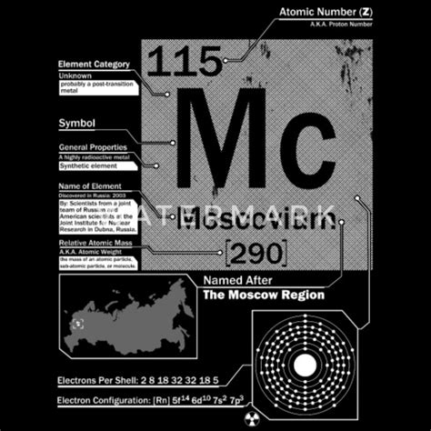 Moscovium (Mc) 115 | Element 115 tee Men's T-Shirt | Spreadshirt