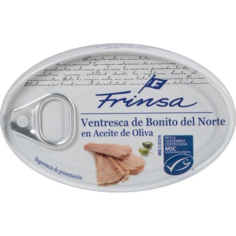 Ventresca De Bonito Del Norte En Aceite De Oliva Lata G Neto