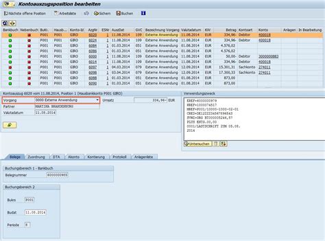 Kontoauszugsverarbeitung Mit Sap® Ehp6 Neue Funktionen Sorgen Für