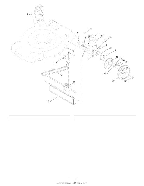 Transmission And Rear Wheel Drive Assembly Bag Toro 20332 Parts Catalog Page 8