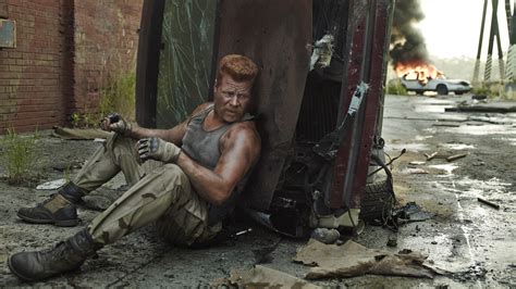 Download Abraham Ford Michael Cudlitz Tv Show The Walking Dead Hd Wallpaper