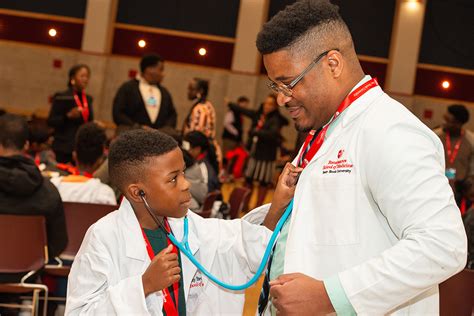 Stony Brook Hosts First Black Men In White Coats Youth Summit Stony Brook Matters