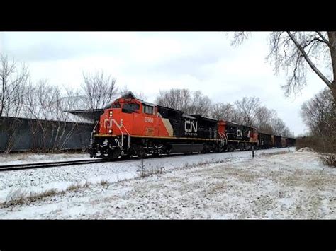 Cn Through New Haven Mi Youtube