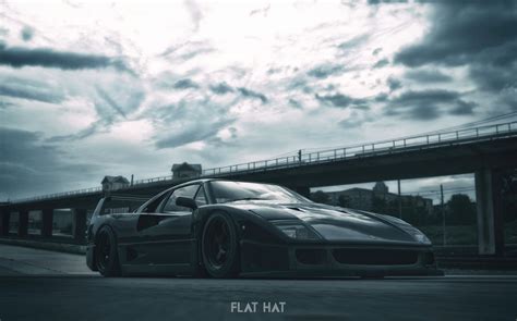 Ferrari F40 Phone Wallpaper