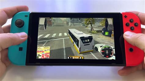 Bus Driving Simulator 22 Nintendo Switch Handheld Gameplay YouTube