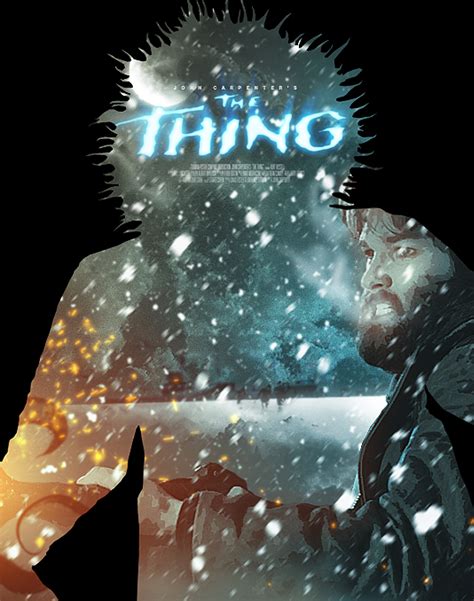 John Carpenters The Thing Poster By Skinnyglasses On Deviantart