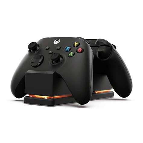 PowerA Dual Charging Station for Xbox - Black, Wireless Controller Charging