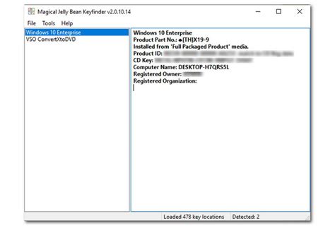 Magical Jelly Bean Keyfinder Review: A Free Product Key Finder