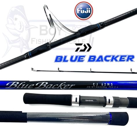 DAIWA Blue Backer Light Jigging Spinning Rod Shopee Malaysia