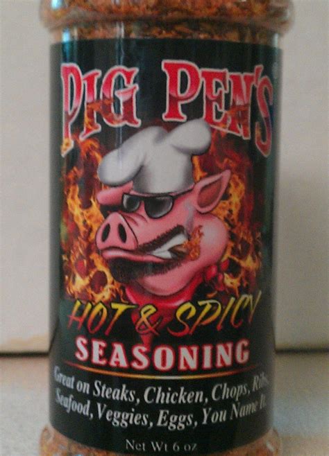 Pig Pen S Hot And Spicy 6 Oz Pig Pen Enterprises Inc