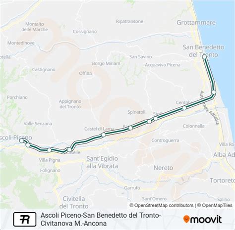 Linea R Orari Fermate E Mappe S Benedetto Del Tronto Aggiornato