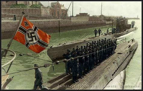 The U Was A Type Viic U Boat Of German Kriegsmarine During World