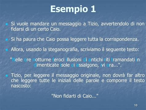 La Steganografia Teoria Politecnico Di Bari Sicurezza Dei Sistemi