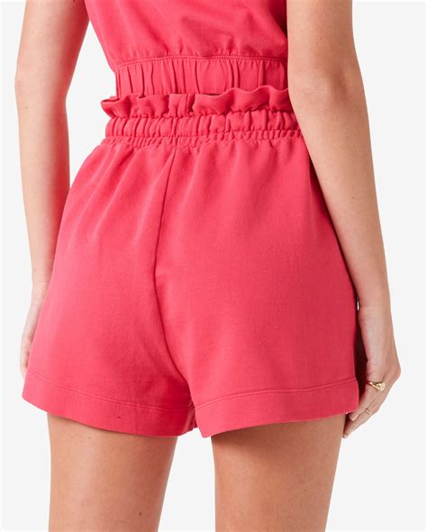 Riachuelo Short De Moletom Feminino Clochard Amarra O Rosa Pink Pool