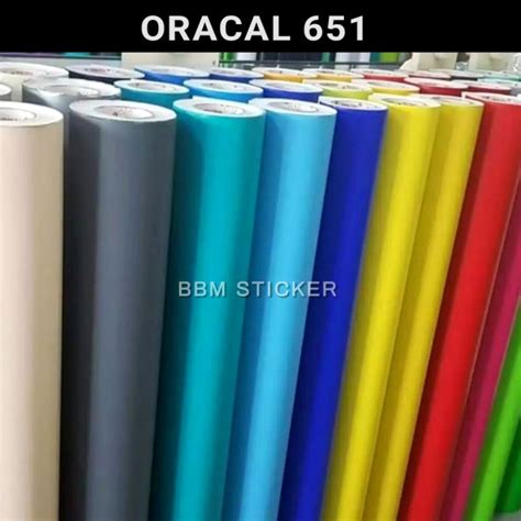 Jual Sticker Oracal Doff Per Meter Shopee Indonesia