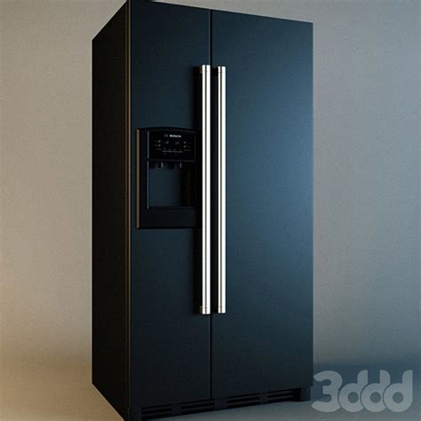 Холодильник Bosch KAN 58A55 - Техника - 3D модель
