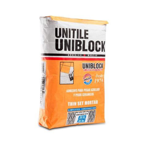 Pegamento Uniblock Kg Pisos Las Delicias