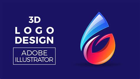 Create A 3d Logo In Adobe Illustrator Youtube