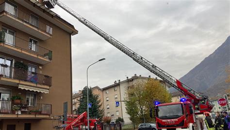 Domodossola Principio Di Incendio In Un Condominio Della Cappuccina