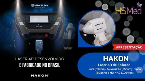 Hakon Medical San Equipamento De Laser Para Epila O Apresenta O