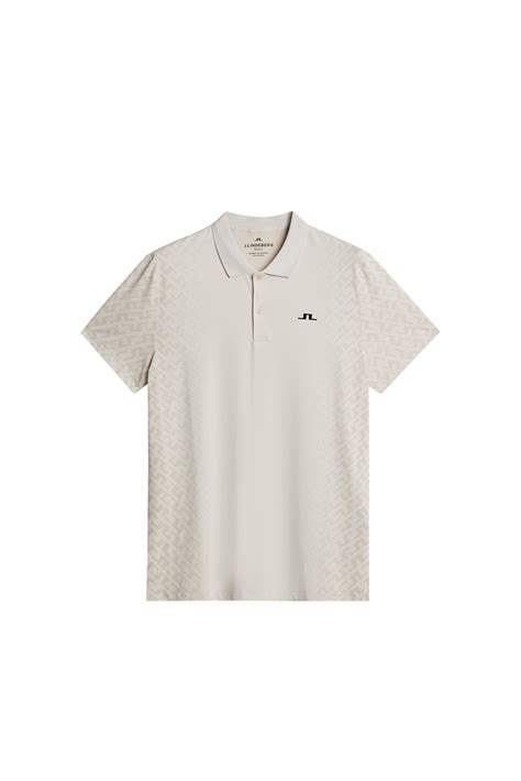 Kalle Reg Fit Polo Moonbeam Jlindeberg