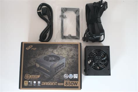 Fsp Dagger Pro W Sfx Psu Review The Gold Plus Standard Of