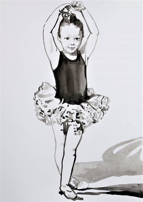 Tiny Dancer, Ballerina artwork, Ballerina drawing, Dancer art, Artwork ...