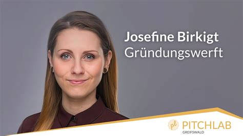 Relaunch von GründerMV Pitch von Josefine Birkigt YouTube