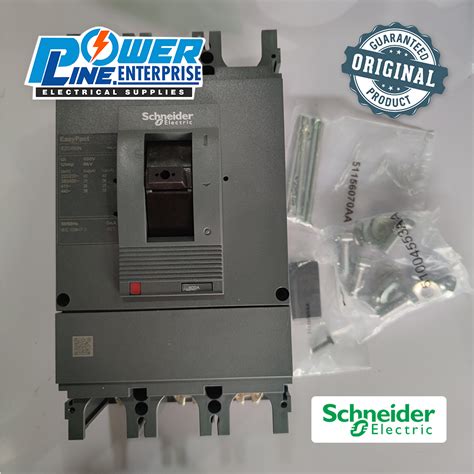 Schneider Ezc N A A A Poles Molded Case Circuit Breaker