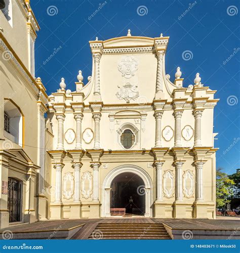 View At The Church Of La Merced In Leon Nicaragua Stock Image Image