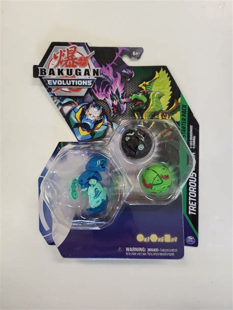 Bakugan Evolutions Starter Pack Tretorous Ultra Neo Dragonoid Pharol