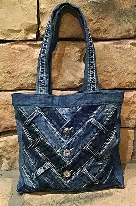 Recycled Jeans Denim Purse