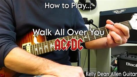 How To Play Walk All Over You AC DC Guitar Lesson Tutorial