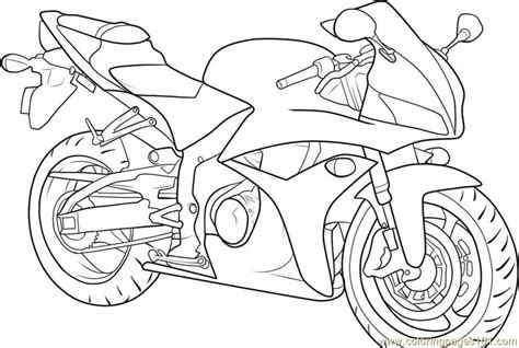 Motorbike Colouring Pages at GetColorings.com | Free printable ...