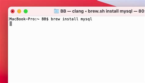 How To Install Mysql On Mac Using Homebrew Database Star