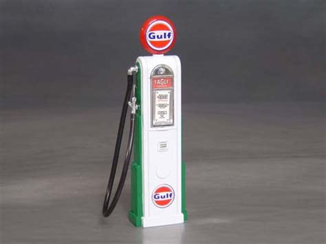 Gulf Gas Pump 118th Scale Details Diecast Cars Diecast Model Cars